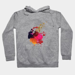 Colour spill Hoodie